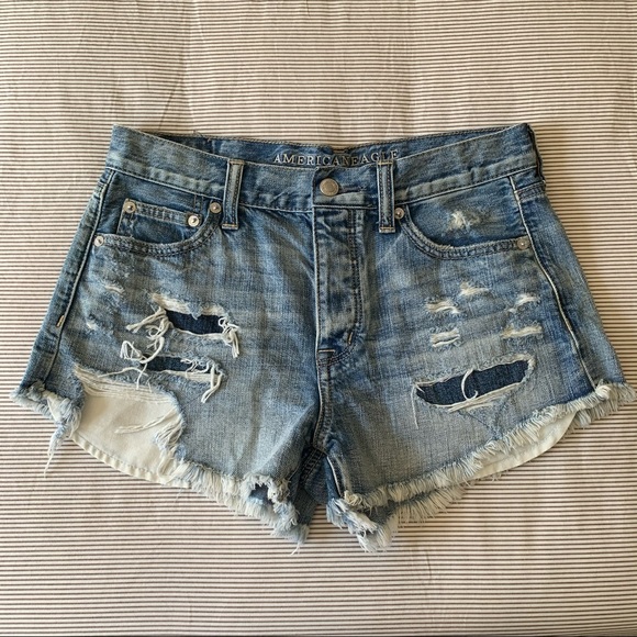 American Eagle Outfitters Pants - American Eagle Vintage Hi-Rise Festival Shorts 4